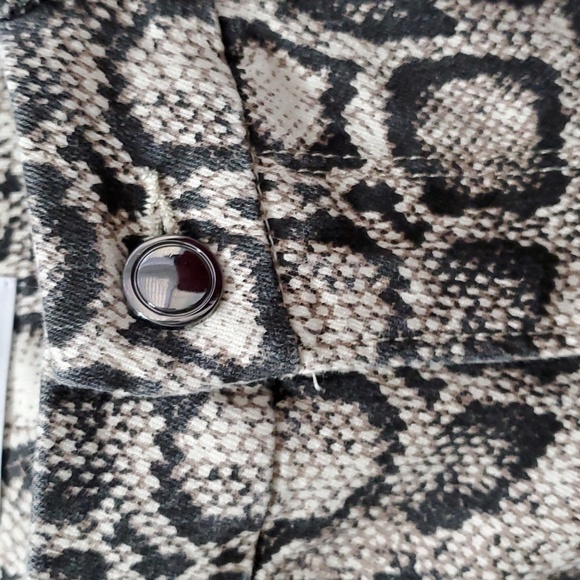 Good American Good Legs Snake Print High Waist Skinny Jeans Size 18 - Picture 8 of 11